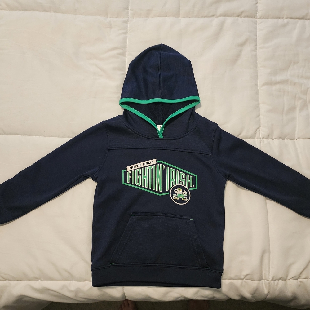 Proedge Apparel Blue and Green Sweatshirt Sporty Design